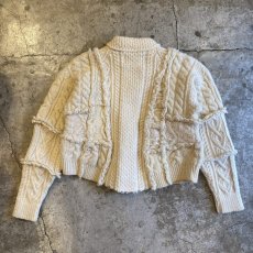 画像2: 【Wiz&Witch】"UNITED" PATCHWORK ALAN KNIT / OS  (2)