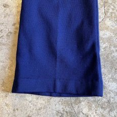 画像5: BLUE COLOR STRAIGHT DESIGN KNIT PANTS / W25 (5)