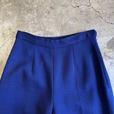 画像6: BLUE COLOR STRAIGHT DESIGN KNIT PANTS / W25 (6)