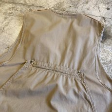 画像9: BACK POCKET DESIGN POINT CORDUROY HUNTING VEST / Ladies M (9)