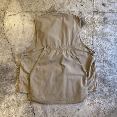 画像2: BACK POCKET DESIGN POINT CORDUROY HUNTING VEST / Ladies M (2)