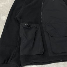 画像5: 【WONDERGROUND】THREE ZIP UP HOODIE JACKET / BLACK / OS (5)