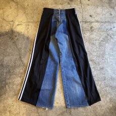 画像2: 【Wiz&Witch】"UNITED" SPORTY DENIM PANTS / OS (2)