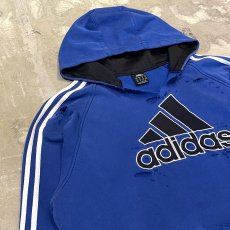 画像3: 【adidas】LOGO CRASH DAMAGE HOODIE SWEAT / Mens XL (3)