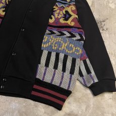 画像6: 【Wiz&Witch】"UNITED" TWO FACE SNAP SWEATER / OS (6)