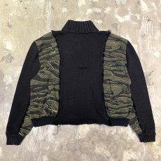 画像2: 【Wiz&Witch】"UNITED" ~RALPH LAUREN~ TWO FACE KNIT SWEATER / OS (2)