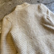 画像9: WAFFLE IVORY DESIGN MOHAIR COAT / Ladies M (9)