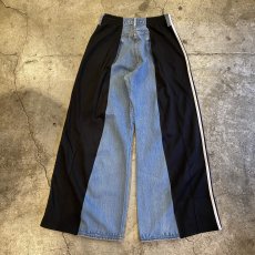 画像2: 【Wiz&Witch】"UNITED" SPORTY DENIM PANTS / OS (2)