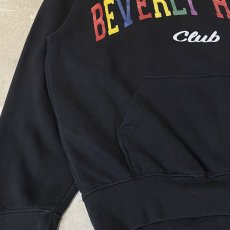 画像5: "BEVERLIY HILLS CLUB" PRINTED HOODIE SWEAT / Mens XL (5)