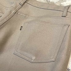 画像11: 【LEVI'S】BEIGE COLOR FLARE SILHOUETTE DRESS PANTS / W30 (11)