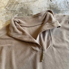 画像8: FREECE HALF ZIP UP THUMBHOLE DESIGN L/S TOPS / Ladies L (8)