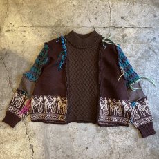 画像2: 【Wiz&Witch】"UNITED" DECORATIVE KNIT / OS (2)