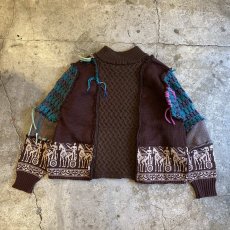 画像1: 【Wiz&Witch】"UNITED" DECORATIVE KNIT / OS (1)