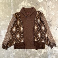 画像1: 【Wiz&Witch】"UNITED" THREE FACE SWEATER / OS (1)