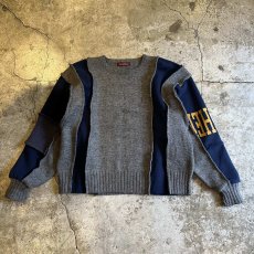 画像1: 【Wiz&Witch】"UNITED" ~RALPH LAUREN~ TWO FACE SWEATER / OS (1)