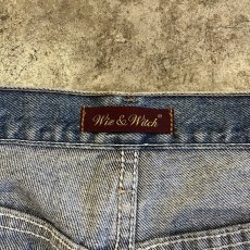 画像11: 【Wiz&Witch】"WEIRD" WRAP FUTURE DENIM PANTS / OS (11)