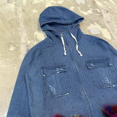 画像3: 【Wiz&Witch】"UNITED" MIX FUR POCKET DENIM JACKET / OS (3)