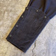 画像5: POINT CORDUROY HEM DESIGN SIDE SNAP BUTTON PANTS / W27 / MADE IN ITALY (5)