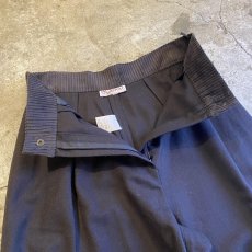 画像8: POINT CORDUROY HEM DESIGN SIDE SNAP BUTTON PANTS / W27 / MADE IN ITALY (8)