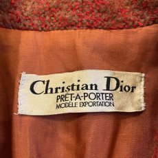 画像11: OLD【Chrirtian Dior】COLOR TWEED DESIGN JACKET / Ladies M (11)