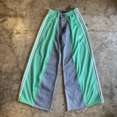 画像1: 【Wiz&Witch】"UNITED" SPORTY DENIM PANTS / OS (1)