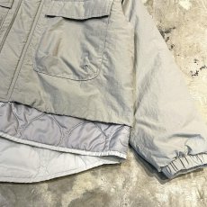 画像6: 【WONDERGROUND】QUILTING LINER LAYERED NYLON JACKET / GRAY / OS (6)