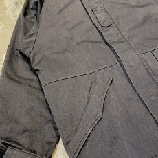 画像5: 【ALPHA】CHARCOAL COLOR MILITARY HOODIE JACKET / Mens L / MADE IN USA (5)