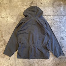 画像2: MILITARY FRONT POCKET DESIGN ANORAK HOODIE L/S TOPS / Ladies L (2)