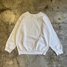 画像2: 80's【CHAMPION】FRONT PRINTED DESIGN COLLEGE L/S SWEAT / Ladies M(L) / MADE IN USA (2)