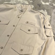 画像4: 80's【WOOLRICH】MULTI POCKET SAFARI JACKET / Mens L / MADE IN HONGKONG (4)