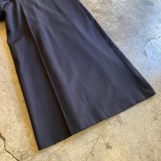 画像8: 【agnes b.】NAVY COLOR TUCK DESIGN WIDE PANTS / W29 (8)