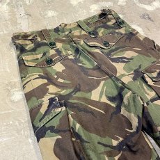 画像9: UK CAMOUFLAGE PATTERN WIDE CARGO PANTS / W29 (9)