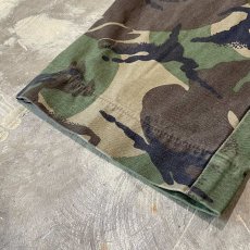 画像8: UK CAMOUFLAGE PATTERN WIDE CARGO PANTS / W29 (8)