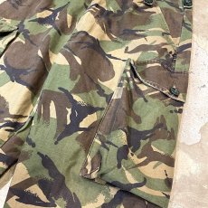 画像4: UK CAMOUFLAGE PATTERN WIDE CARGO PANTS / W29 (4)