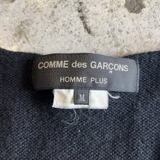 画像12: 【COMME des GARCONS】FRONT CHECKER DESIGN WOOL KNIT L/S TOPS / Ladies M (12)