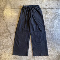 画像1: WAIST DESIGN DOUBLE KNEE WOOL PANTS / FREE~W33 (1)