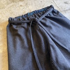 画像3: WAIST DESIGN DOUBLE KNEE WOOL PANTS / FREE~W33 (3)