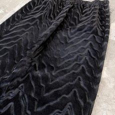 画像4: ALL OVER WAVE PATTERN VELOUR SKIRT / W27~W38 (4)