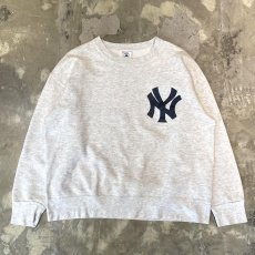 画像1: 90's "NY" ONE POINT PRINTED SWEAT / Mens XL (1)