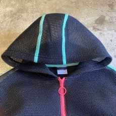 画像4: 【PUMA】PIPING NEON COLOR MESH DESIGN ZIP UP HOODIE / Ladies S(M) (4)