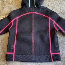 画像10: 【PUMA】PIPING NEON COLOR MESH DESIGN ZIP UP HOODIE / Ladies S(M) (10)