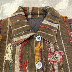 画像15: REVERSIBLE MULTI DECORATIVE SHIRT JACKET / Mens M (15)