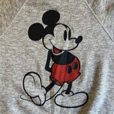 画像9: OLD "MICKEY" PRINTED DESIGN L/S SWEAT / Ladies S(34~36) (9)