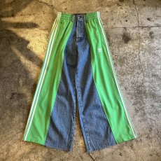 画像1: 【Wiz&Witch】"UNITED" SPORTY DENIM PANTS / OS (1)