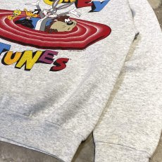 画像6: 90's "LOONEY TUNES" BOTH SIDE PRINTED SWEAT / Mens L / MADE IN USA (6)