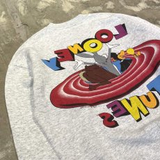 画像9: 90's "LOONEY TUNES" BOTH SIDE PRINTED SWEAT / Mens L / MADE IN USA (9)