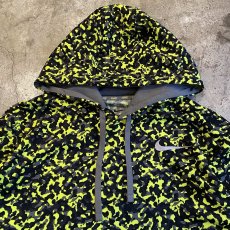 画像5: 【NIKE】NEON COLOR ALL OVER PATTERN ACTIVE DESIGN HOODIE / Ladies L (5)