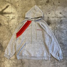 画像1: 70's "RENSSELAER" LOGO POINT COLOR LINE DESIGN SWEAT HOODIE / Ladies M (1)