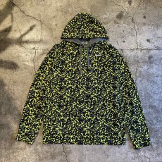 画像1: 【NIKE】NEON COLOR ALL OVER PATTERN ACTIVE DESIGN HOODIE / Ladies L (1)