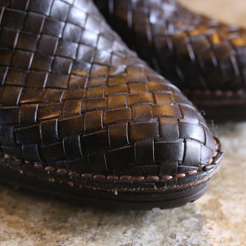 DONALD J PLINER】MESH DESIGN HEEL SABOT / 7.5 / MADE IN ITALY